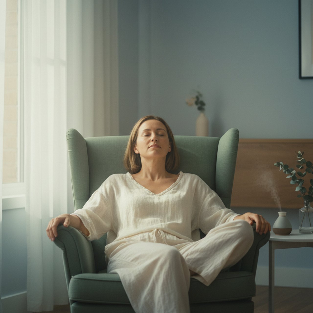 Resting patient