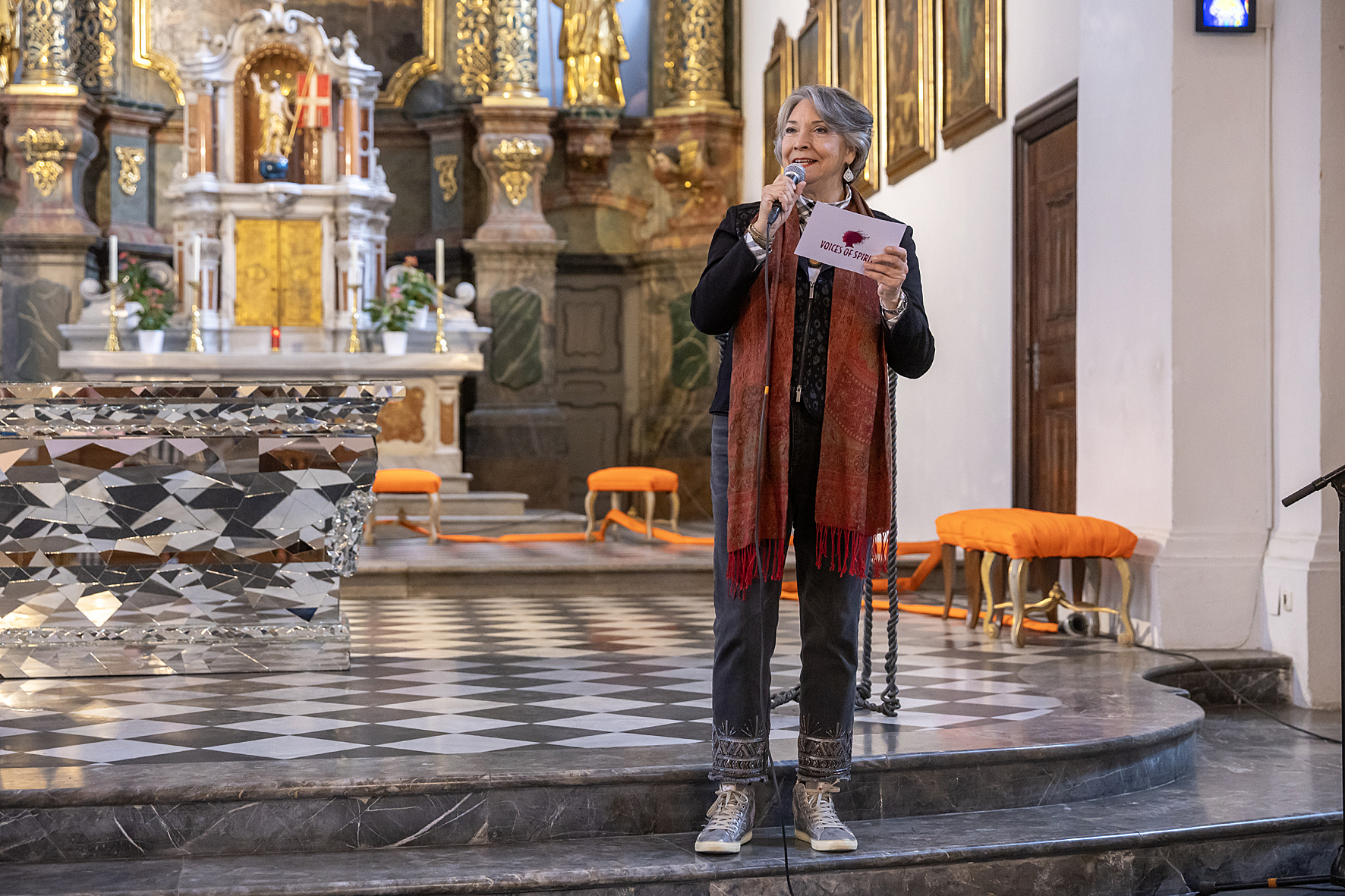 Jugendchor Sexten at the youth choir concert in the Andräkirche, Voices of Spirit 2026, Graz