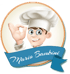 Maskottchen von Mario Bambini: kleiner Koch mit Kochmütze