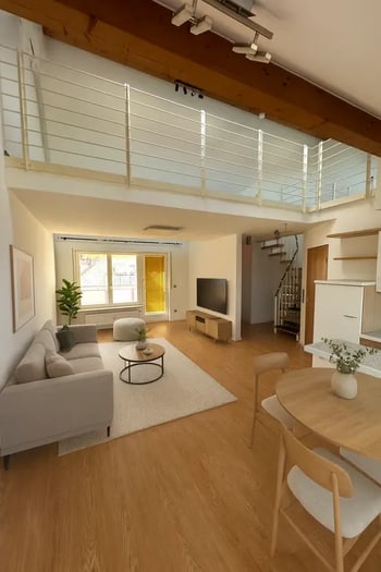 Vermietete Immobilie: Helle Maisonette mit Klimaanlage, Balkon & TG-Garage in Heilbronn