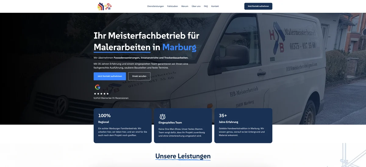 Nachher: Premium-Auftritt