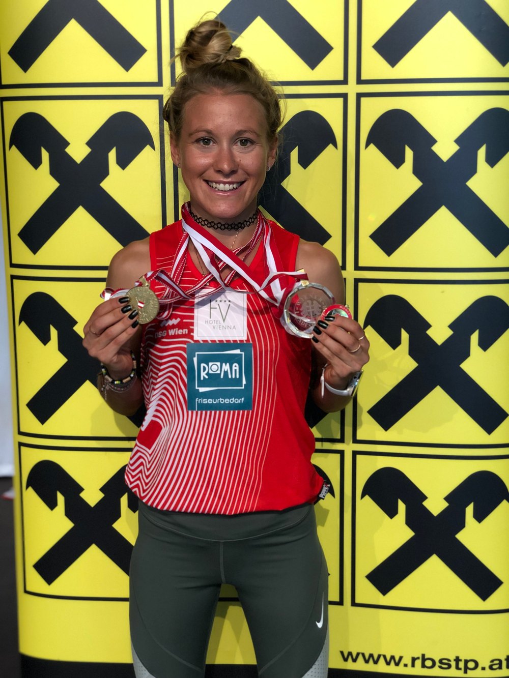 Julia Mayer mit Goldmedaille als österreichische Meisterin über 10 km Straße 2019