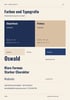 Farben & Typografie
