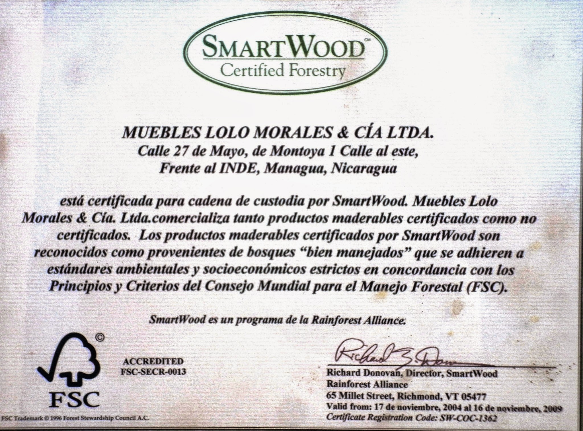 Maderas Preciosas LMGS · Banner institucional