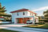 Nachhaltiger Bungalow mit Photovoltaikanlage