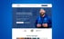 Webseite mit einem lächelnden Handwerker in blauer Kleidung, der in die Kamera schaut, präsentiert im Portfolio von Webseita.de