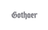 Gothaer Logo mit Schriftzug in grauer Farbe auf weißem Hintergrund.