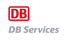 Global Munich Events München - Rotes DB-Logo über grauem Text DB Services