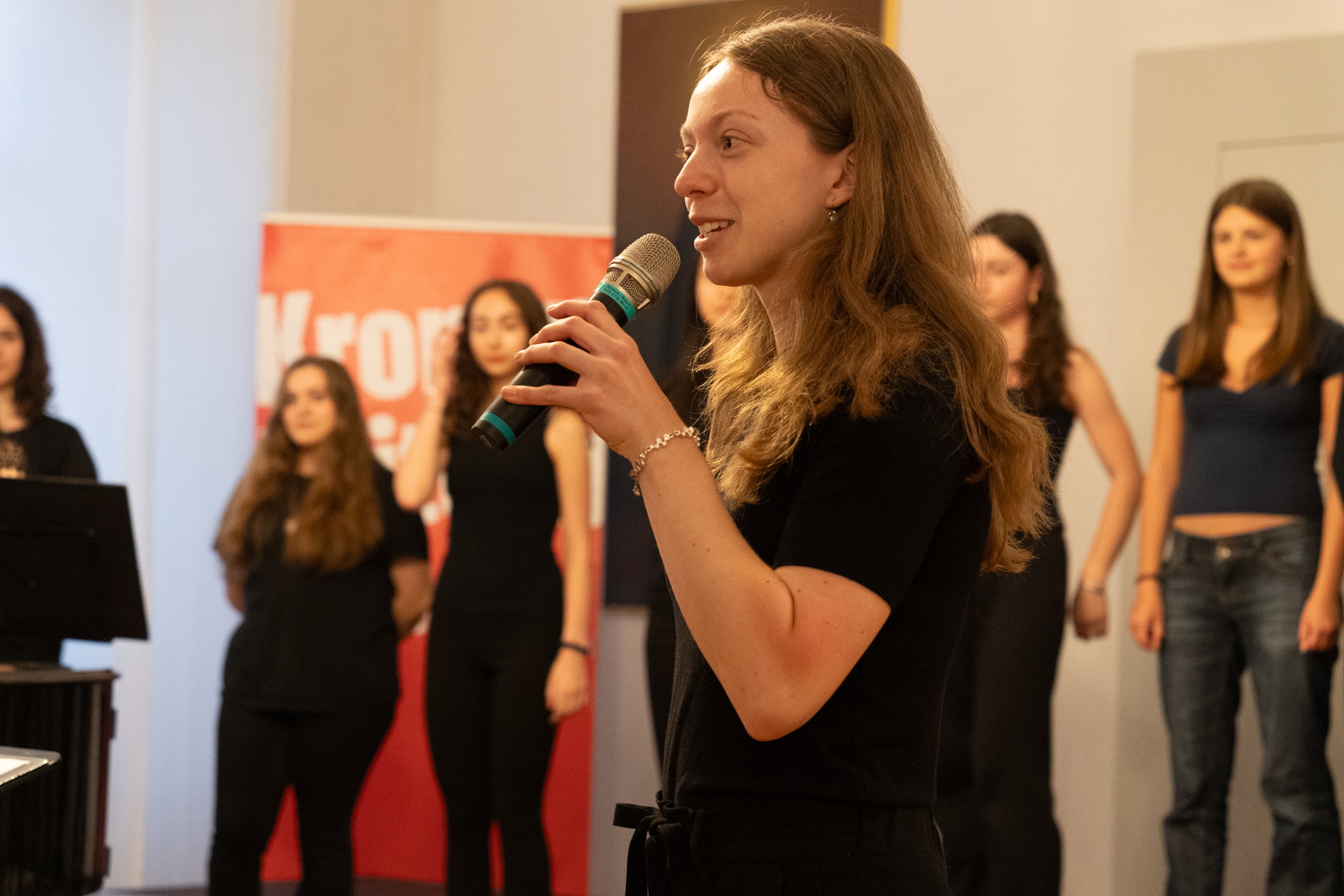 GIBS Senior Choir in the Barocksaal of the Priesterseminar at the Long Night of Choirs, Voices of Spirit 2025, Graz
