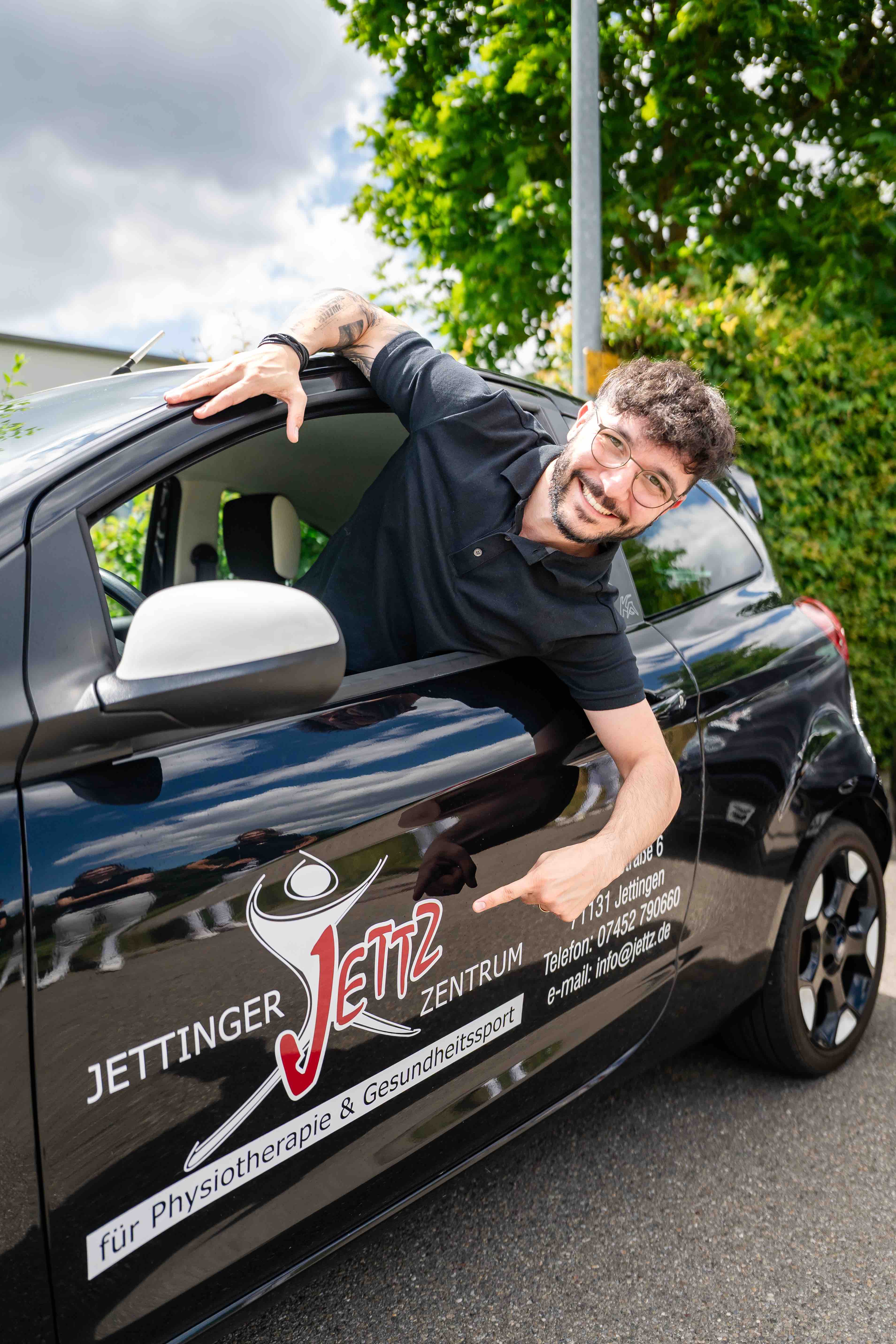 Dienstwagen beim JETTZ