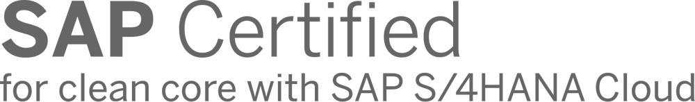 SAP Certified for clean core with SAP S/4HANA Cloud