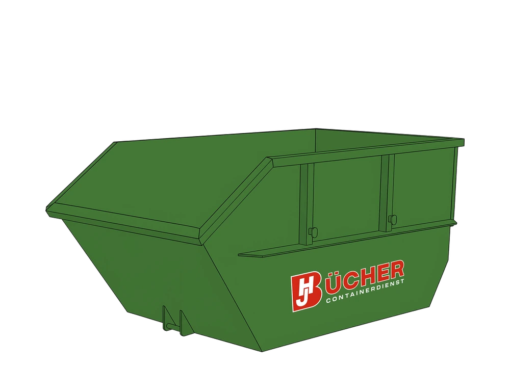 Absetzcontainer 7 m³ offen