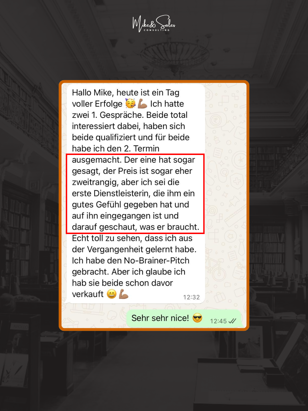 Vertrauensaufbau