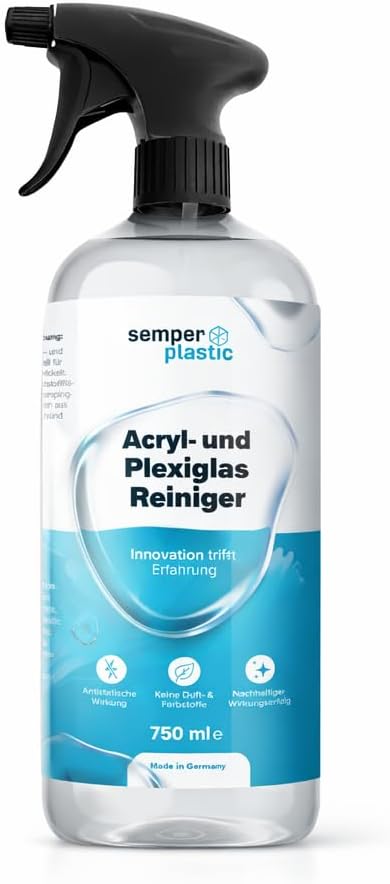 semper plastic Acryl- und Plexiglas-Reiniger, 750 ml Sprühflasche
