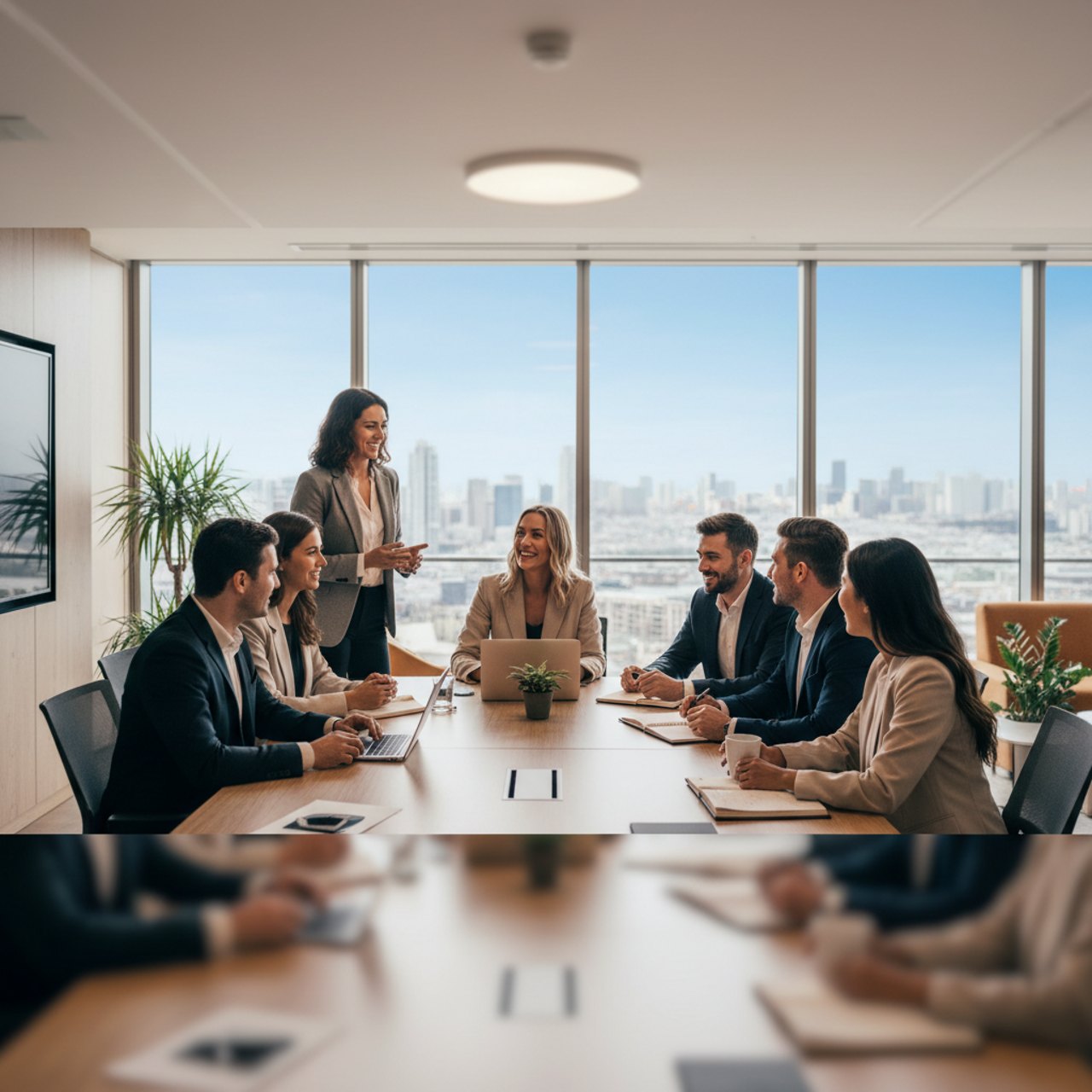 Team im Büro