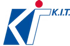Blaues Logo mit stilisiertem Buchstaben "K" und einem roten Punkt darüber, daneben "K.I.T.Z. Technologies".
