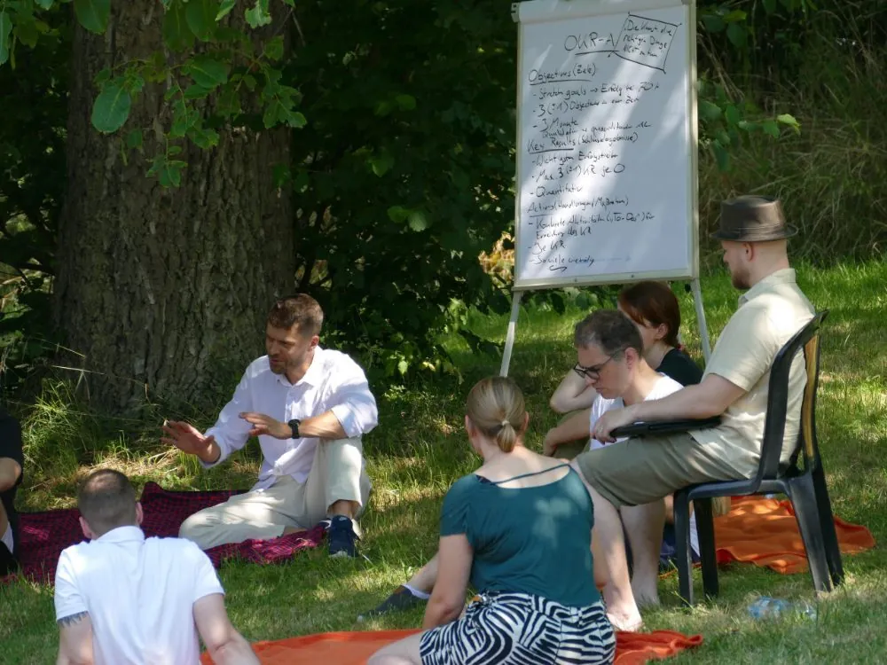 Training im Grünen am Seminarhof