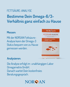 NORSAN FETTSÄURE-ANALYSE Produktbox mit Text: "Bestimme Dein Omega-6/3-Verhältnis ganz einfach zu Hause".