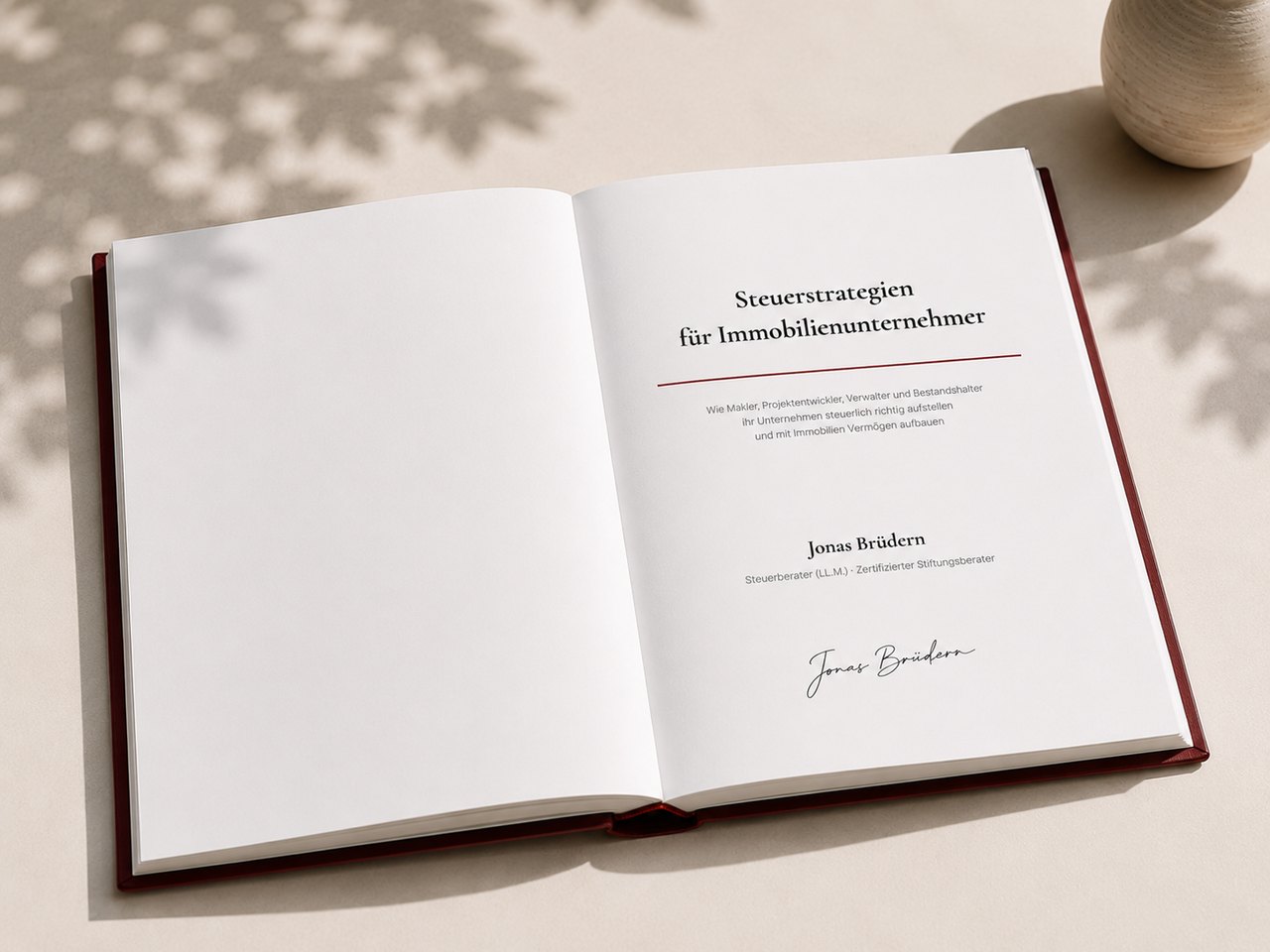 Signiertes Exemplar mit Widmung