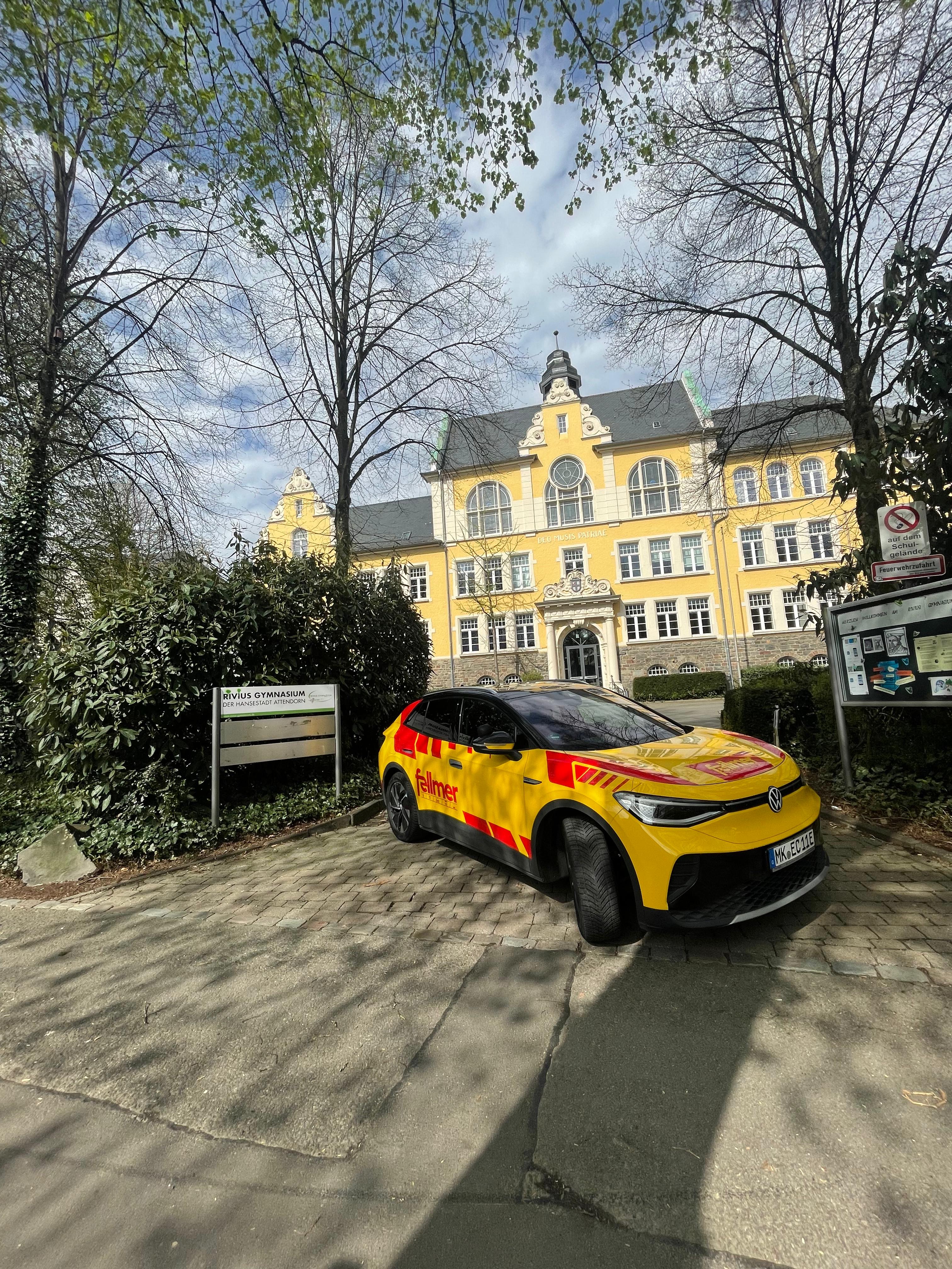 Fahrschulauto der Fahrschule Fellmer im Sauerland