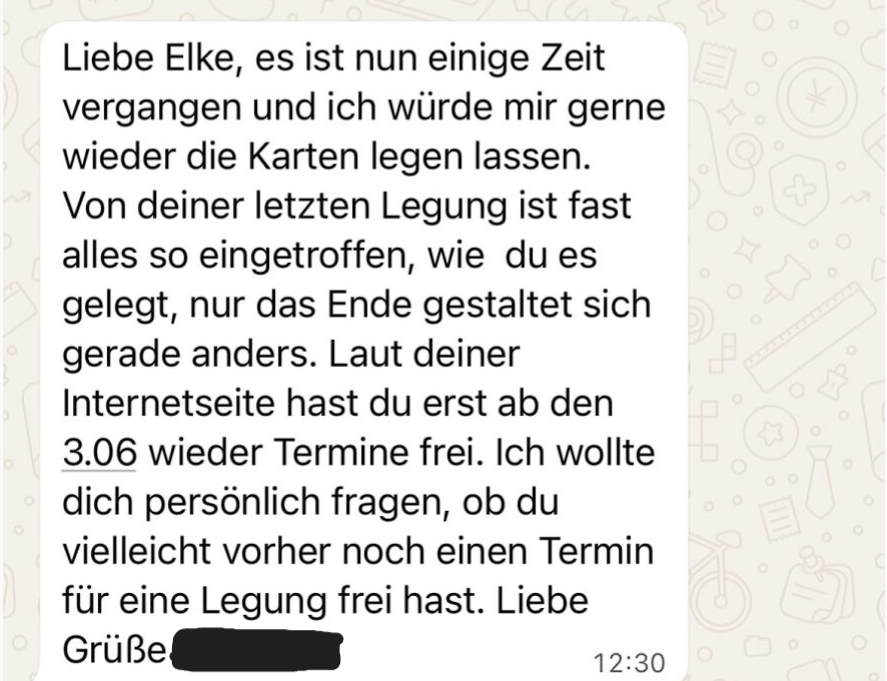 Kundenrückmeldung 1