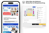 Smartphone zeigt Ticketbuchung für Koblenzer Oktoberfest; daneben Online-Shop mit Sitzplan und PayPal-Zahlung.