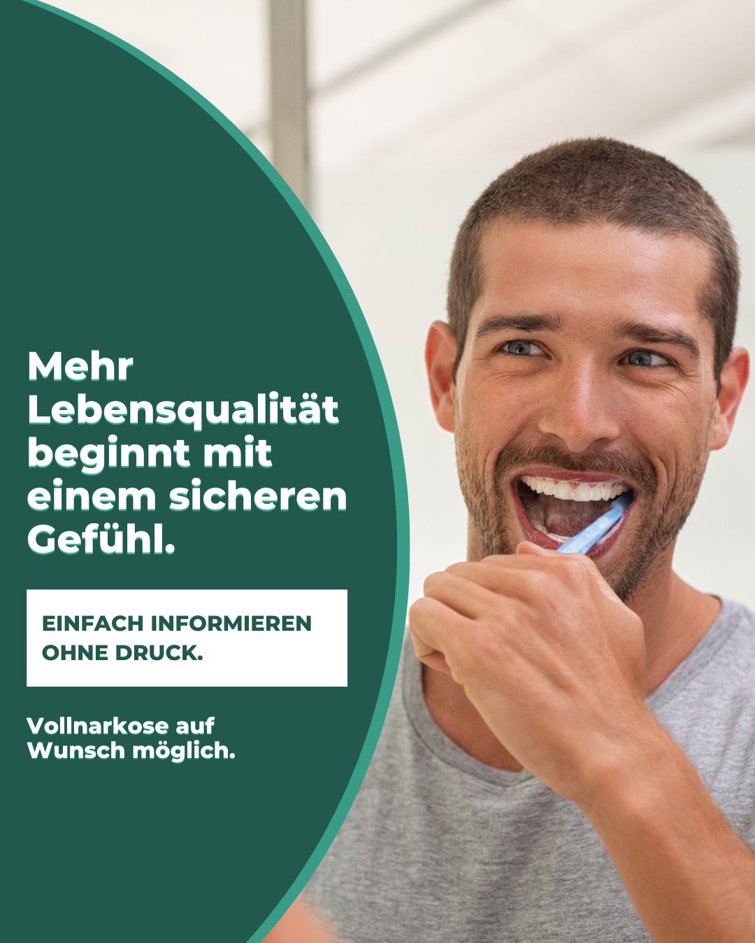 Kampagnen-Creative: Neukundengewinnung für Angstpatienten