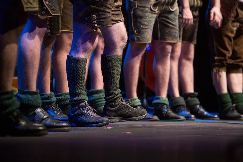 Schoffeichtkoglposcher yodelling at the gala Pure Voices, Voices of Spirit 2014, Graz