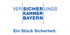 Logo: Versicherungs Kammer Bayern, Ein Stück Sicherheit.