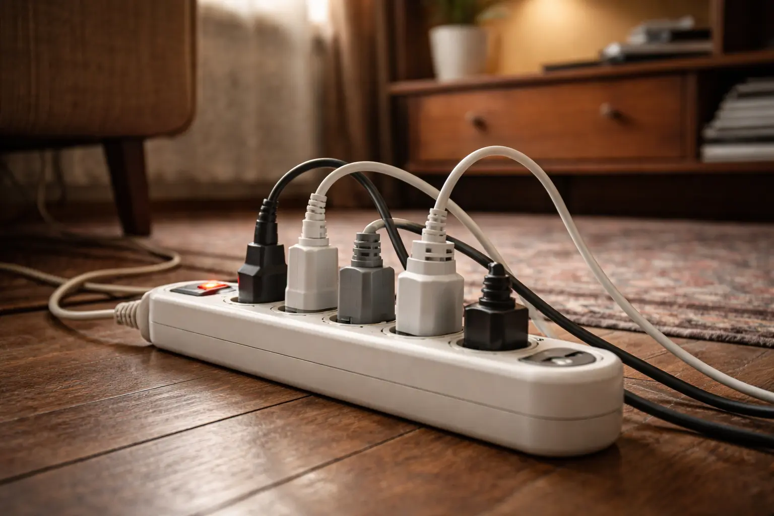 Zu wenige Steckdosen