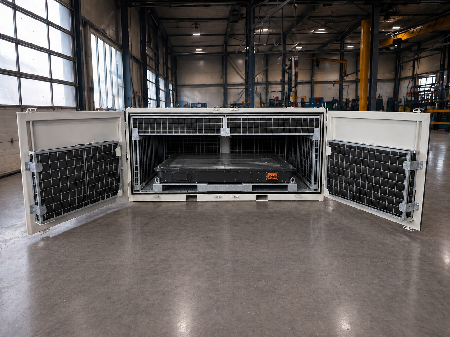 Dry Fire Storage Lagercontainer für Lithium-Ionen-Batterien