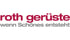 Logo von Roth Gerüste, Referenzkunde von INTI Solution im Gerüstbau.