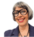zu sehen ist die Gastautorin Karin Stehr