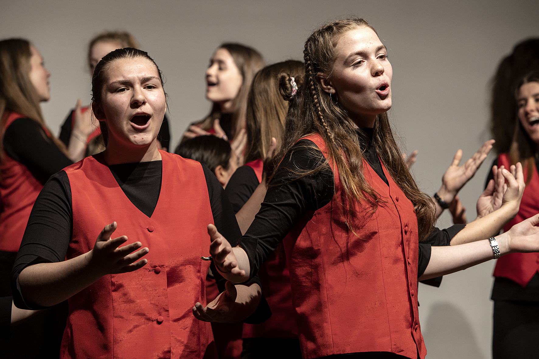 The Ulmer Spatzen at the children's concert Voices of Tomorrow in the Stefaniensaal, Voices of Spirit 2019, Graz