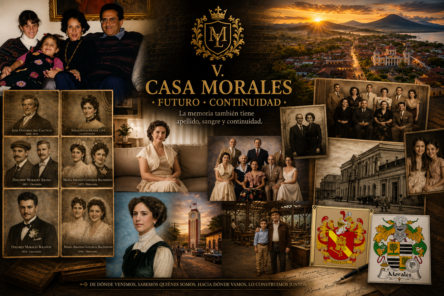 V. Casa Morales · Futuro · Continuidad