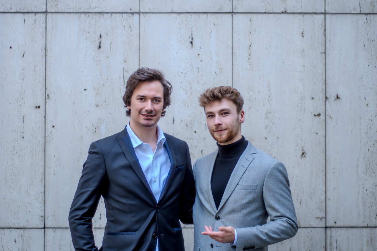 Maximilian Riedel und Basilius Peetz