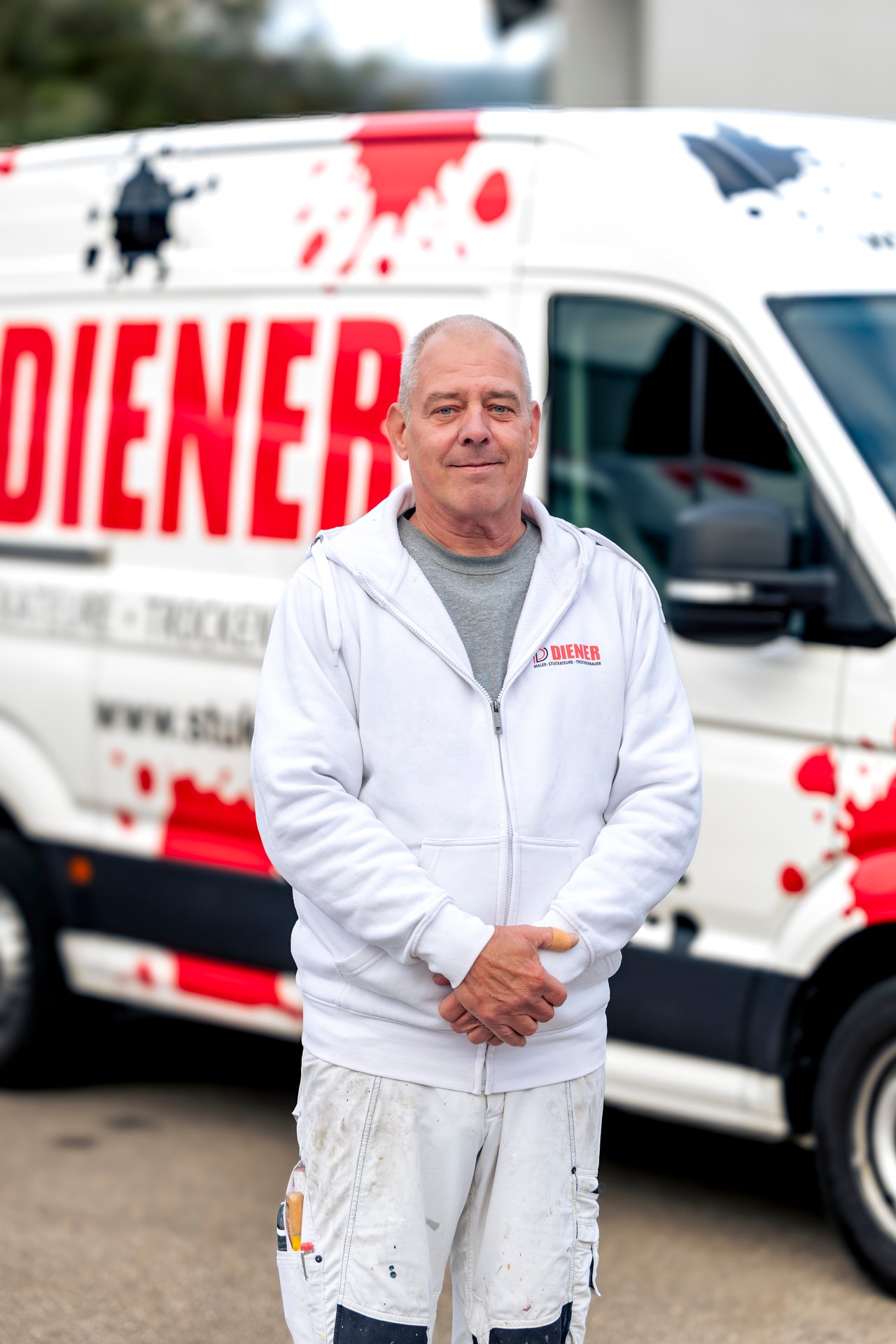 Ralf Pitzner, Stuckateur, Bereich Servicedienstleistungen bei Diener Maler Stuckateure