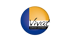 Blau-gelbes Logo mit "Vivat wohnen und leben" in schwarzer Schrift.
