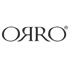 Schwarzes OARO®-Logo auf dunkelgrünem Hintergrund.