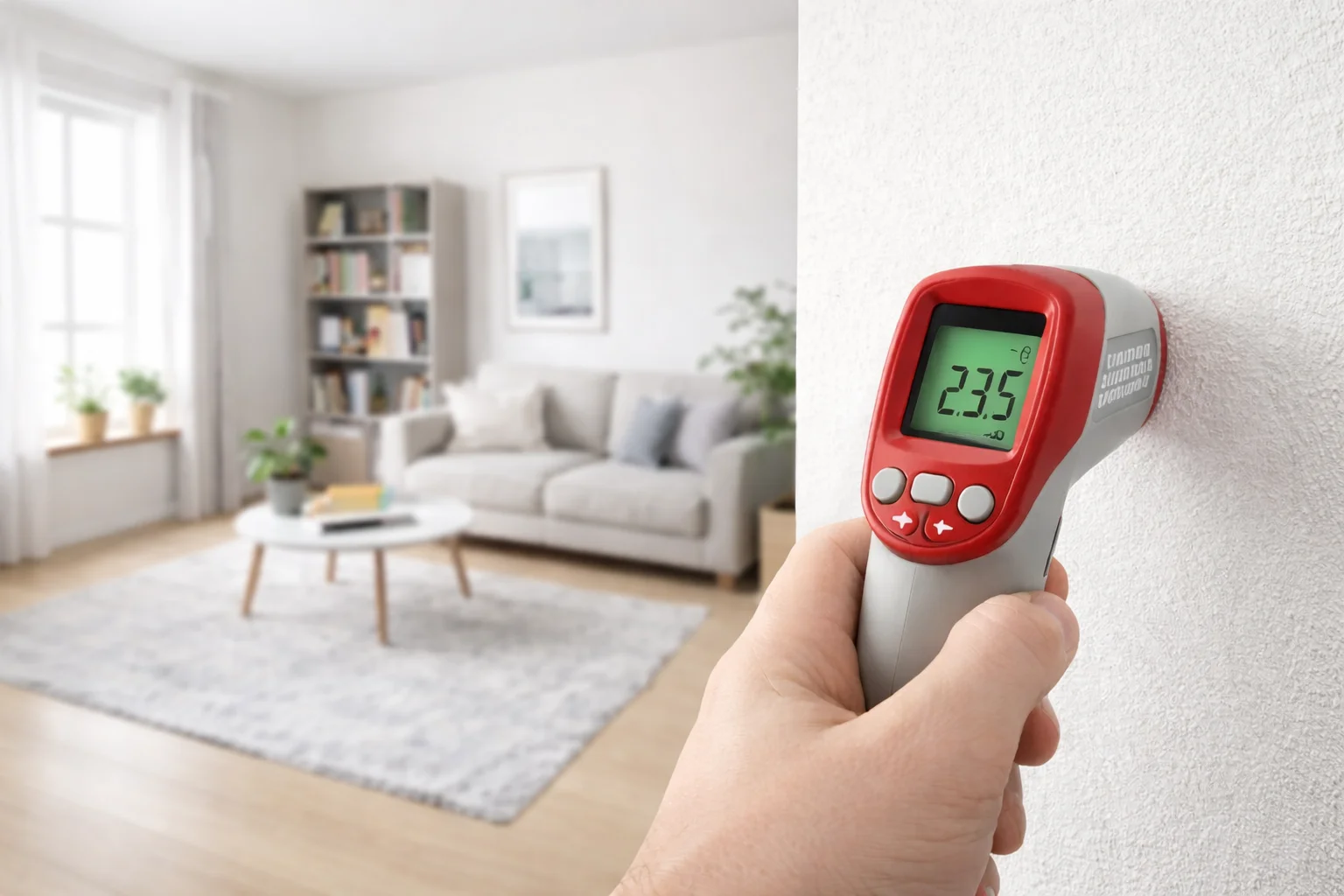 Zufriedener Kunde und Ergebnis der Innendämmung