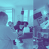 Videoproduktion Nürnberg TN Production -Eine Collage zeigt Fotoshooting, Make-up-Anwendung und Videobearbeitung