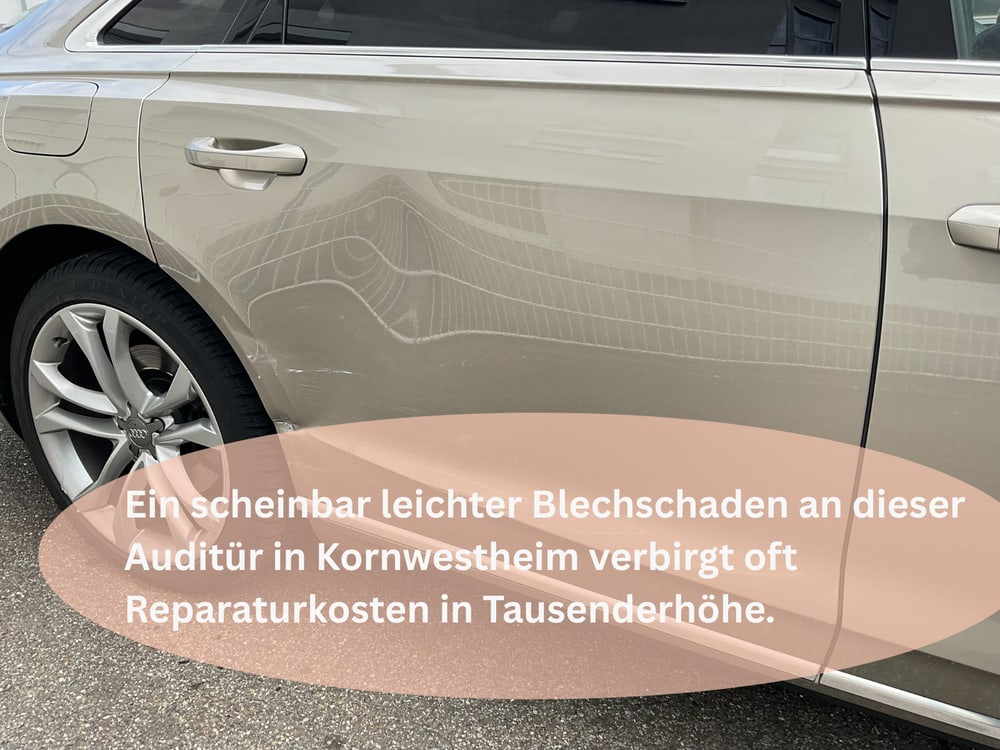 Streifschaden am Audi Kornwestheim