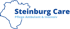 Steinburg Care Logo mit Umriss einer Landkarte und dem Text "Pflege Ambulant & Intensiv".