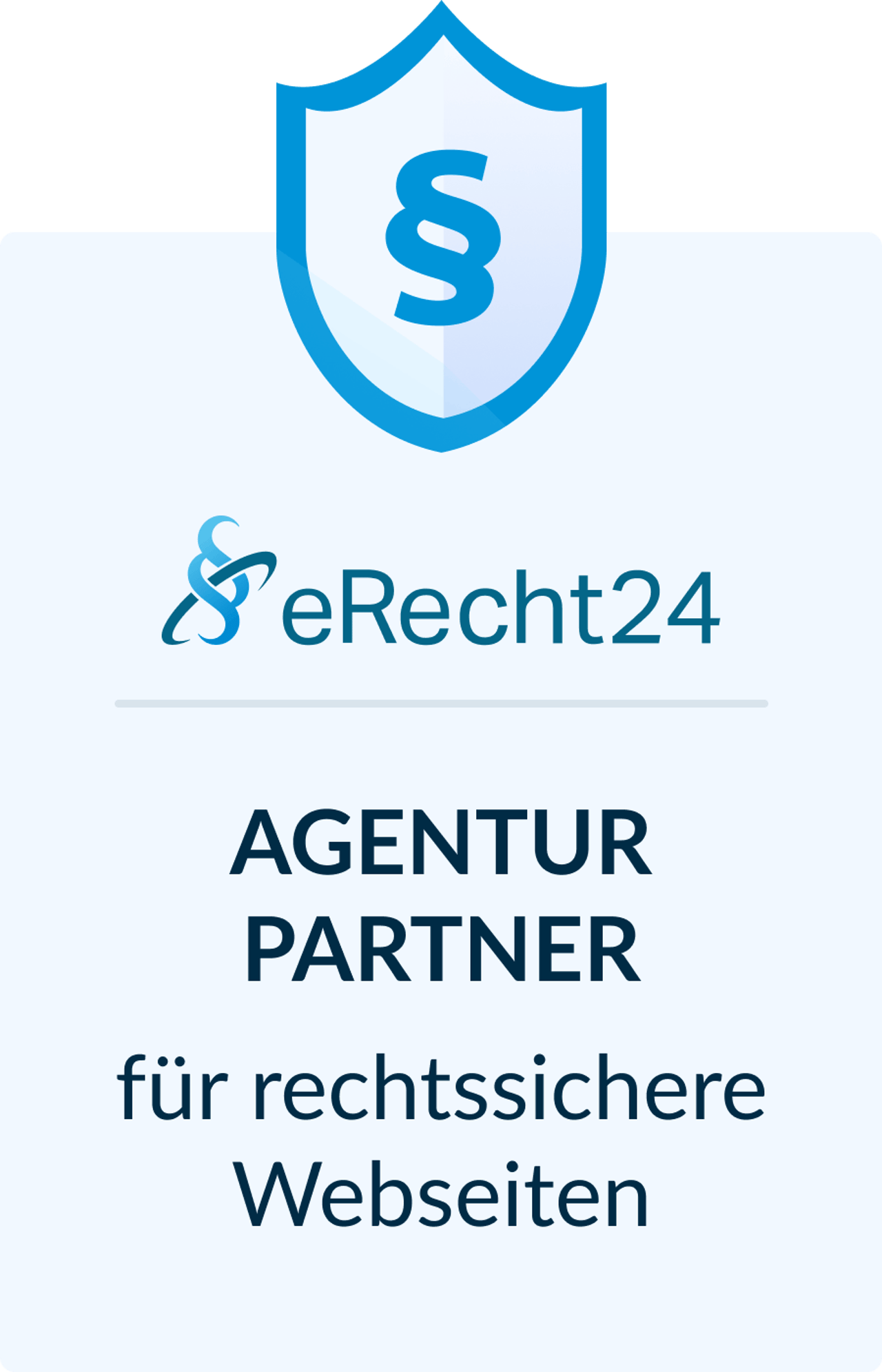 eRecht24 Agentur-Partner für rechtssichere Webseiten