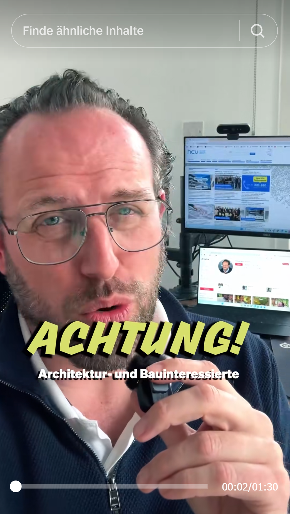 Standbild aus dem Video zum Hochschulinformationstag