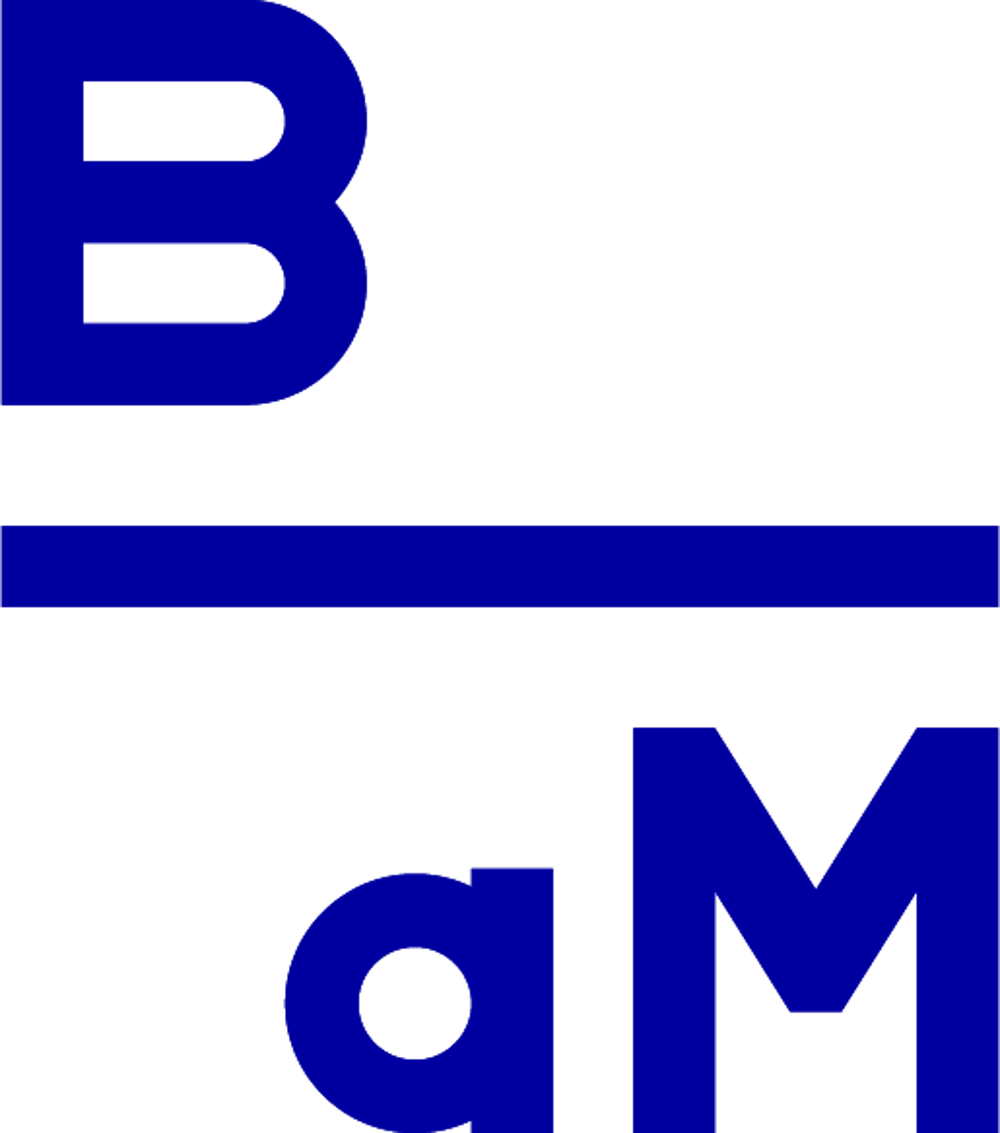 Beraterverbund am Mittelhafen Logo mit weißer Schrift auf dunkelgrünem Hintergrund.
