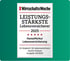 WirtschaftsWoche: Leistungsstärkste Lebensversicherer 2025, HanseMerkur Lebensversicherung, 52 Versicherer verglichen.