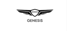 Schwarzes Genesis-Logo mit Flügeln und dem Wort "GENESIS" in Großbuchstaben darunter.