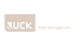 RUCK Logo mit dem Text "Füße bewegen uns."