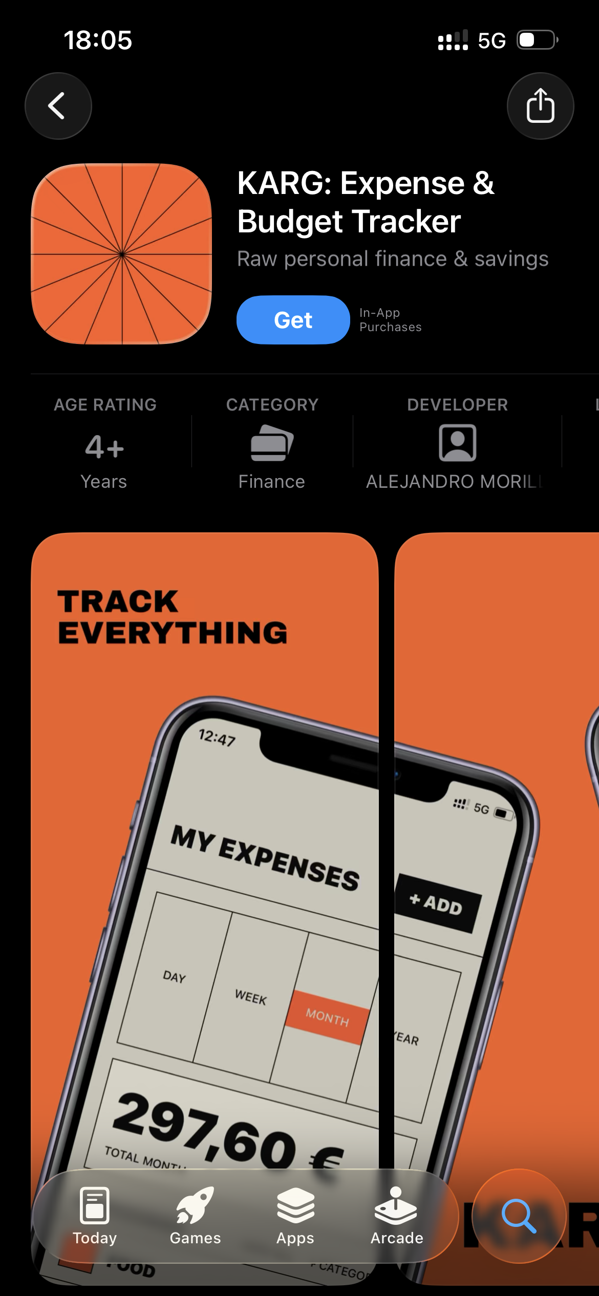 App preview